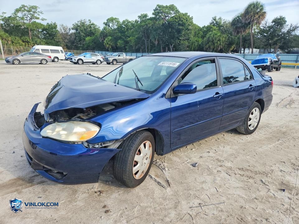 2004 TOYOTA COROLLA LE – Lot 56111916 auction photo