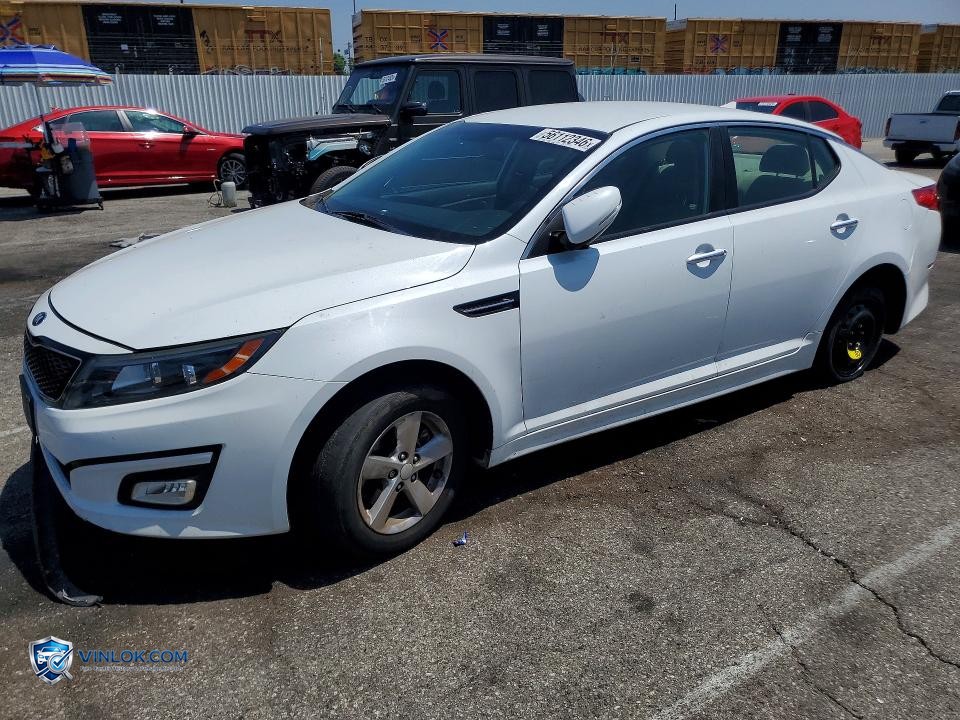 2015 KIA OPTIMA LX – Lot 56112346 auction photo
