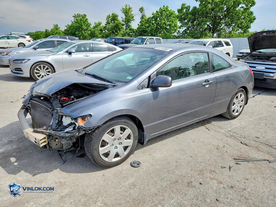 2010 HONDA CIVIC LX – Lot 56112906 auction photo