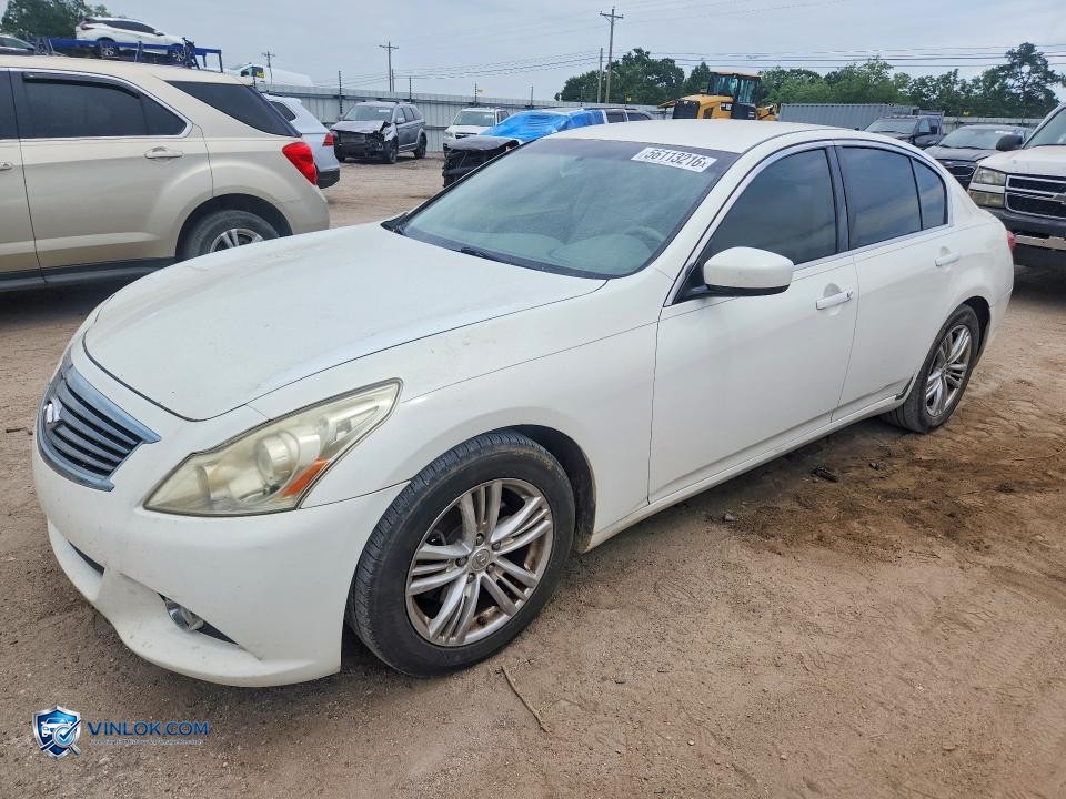 2011 INFINITI G37 SEDAN JOURNEY – Lot 56113216 auction photo