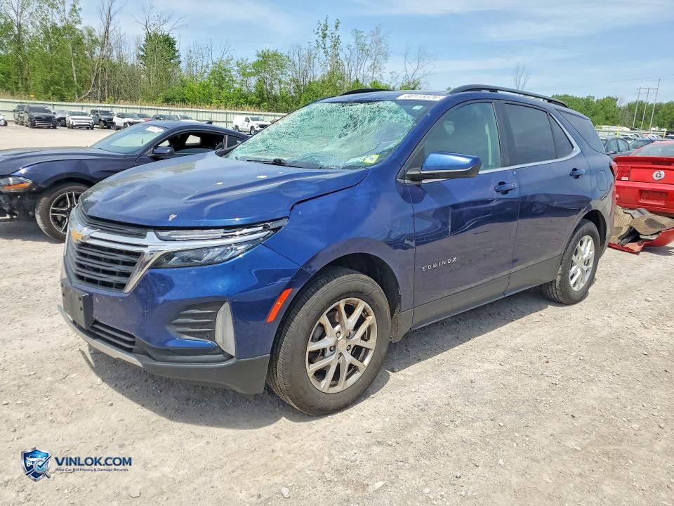 2022 CHEVROLET EQUINOX LT – Lot 56113326 auction photo