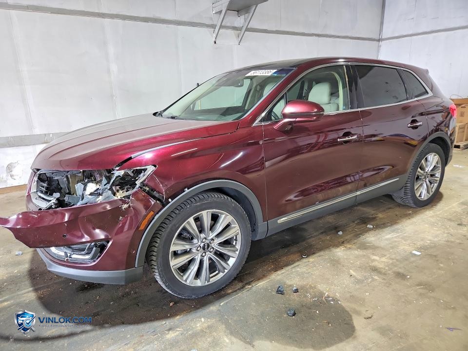 2018 LINCOLN MKX RESERVE – Lot 56113386 auction photo