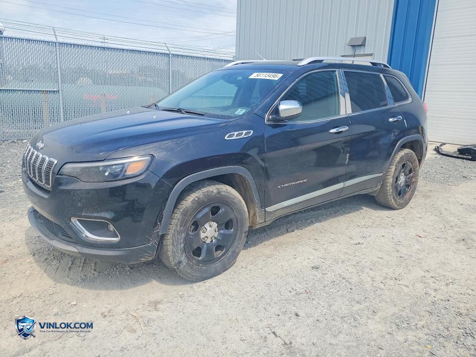 2019 JEEP CHEROKEE LIMITED – Lot 56113496 auction photo