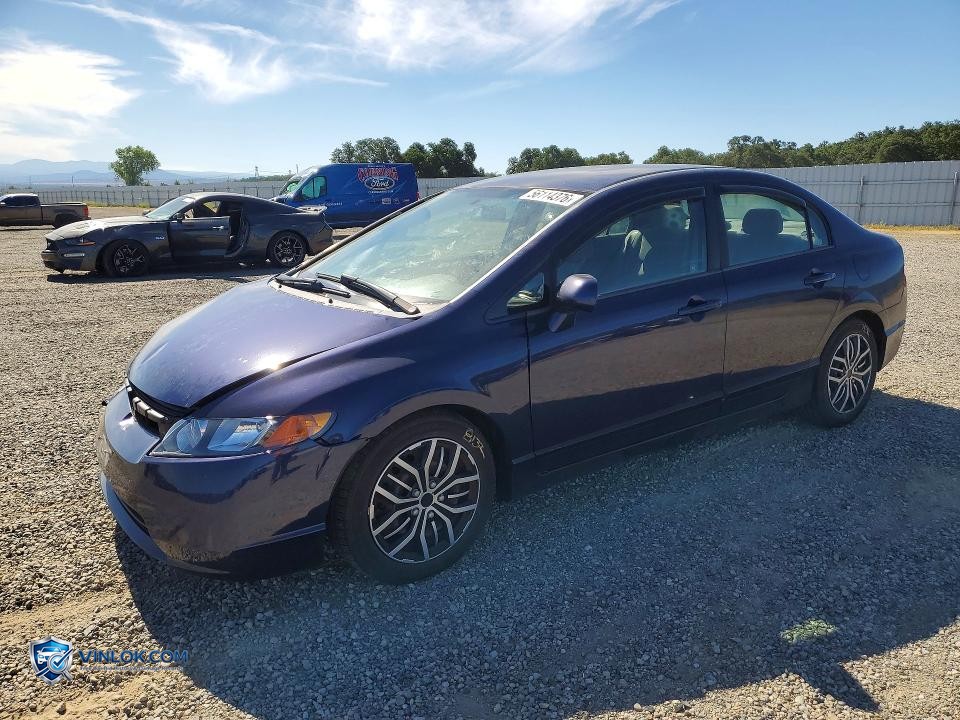 2007 HONDA CIVIC LX – Lot 56114376 auction photo