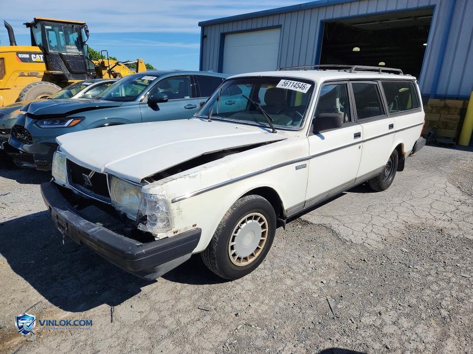 1990 VOLVO 240 BASE – Lot 56114546 auction photo