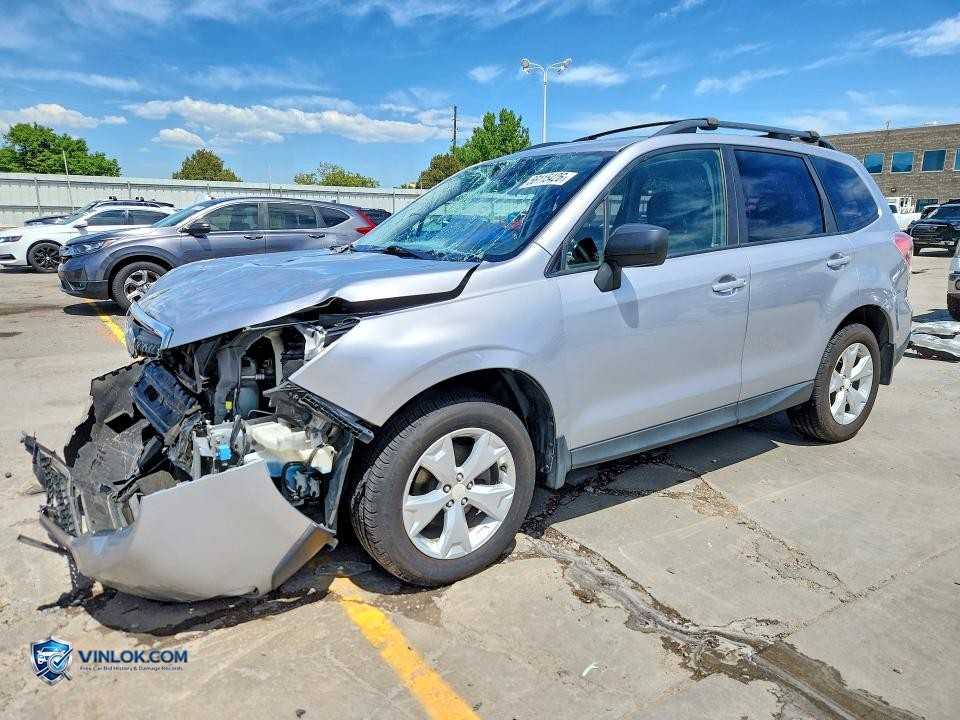 2016 SUBARU FORESTER 2.5I – Lot 56115426 auction photo