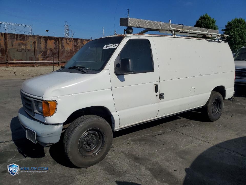 2004 FORD ECONOLINE E250 VAN – Lot 56115746 auction photo