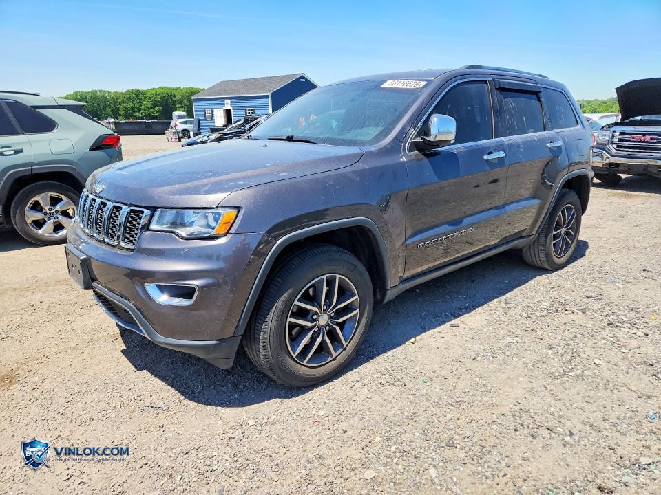2017 JEEP GRAND CHEROKEE LIMITED – Lot 56116626 auction photo