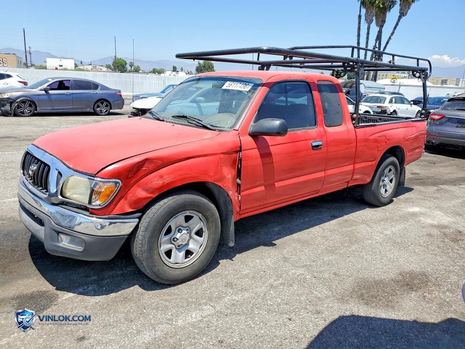 2001 TOYOTA TACOMA XTRACAB – Lot 56117496 auction photo
