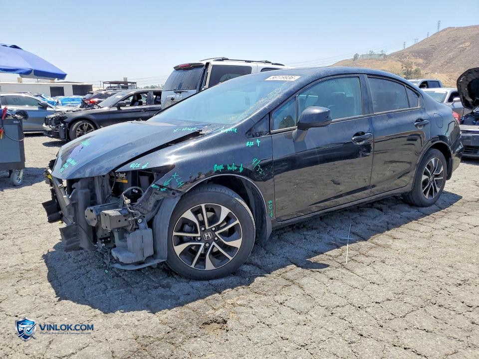 2013 HONDA CIVIC EXL – Lot 56119936 auction photo