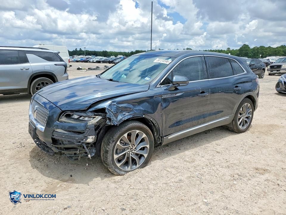 2022 LINCOLN NAUTILUS RESERVE – Lot 56124596 auction photo
