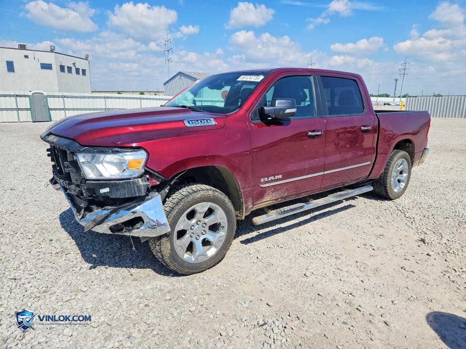 2019 RAM 1500 BIG HORN – Lot 56124776 auction photo