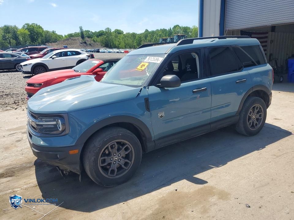 2022 FORD BRONCO SPORT BIG BEND – Lot 56125396 auction photo