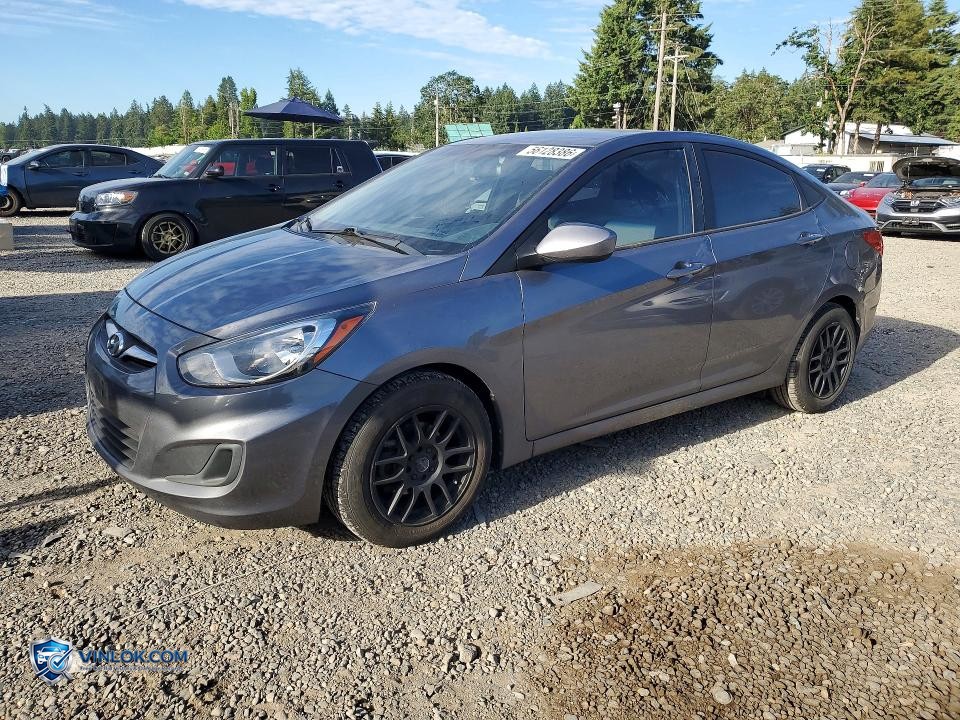 2014 HYUNDAI ACCENT GLS – Lot 56128386 auction photo