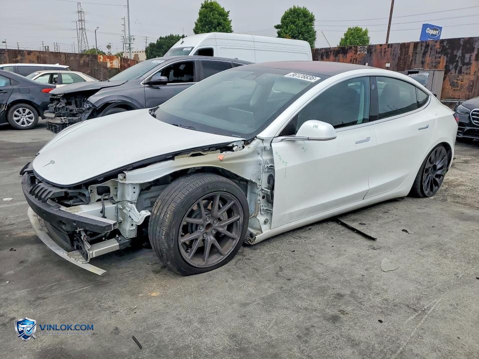 2018 TESLA MODEL 3 – Lot 56128836 auction photo