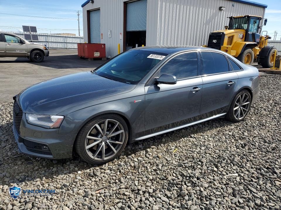 2015 AUDI S4 PREMIUM PLUS – Lot 56133376 auction photo
