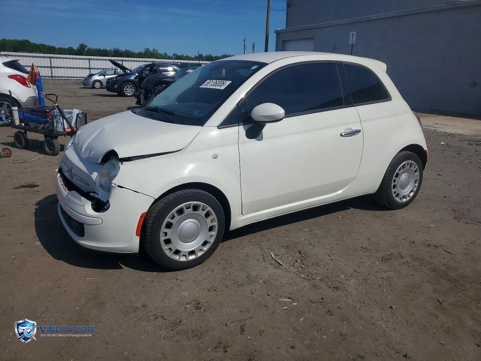 2013 FIAT 500 POP – Lot 56136006 auction photo