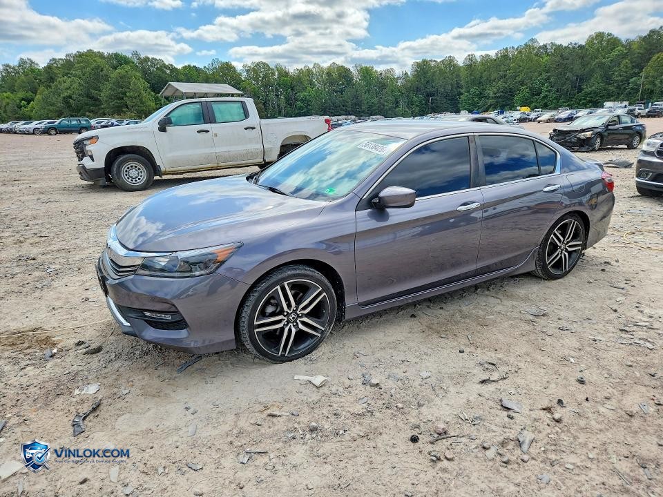 2016 HONDA ACCORD SPORT – Lot 56138426 auction photo