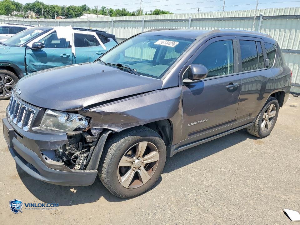 2016 JEEP COMPASS LATITUDE – Lot 56138866 auction photo