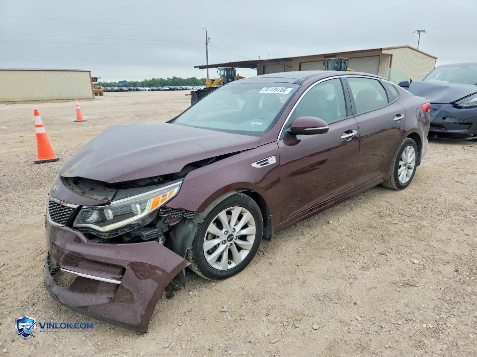 2017 KIA OPTIMA EX – Lot 56139706 auction photo