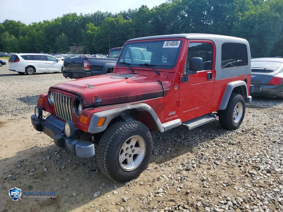 2005 JEEP WRANGLER / TJ UNLIMITED – Lot 56140036 auction photo