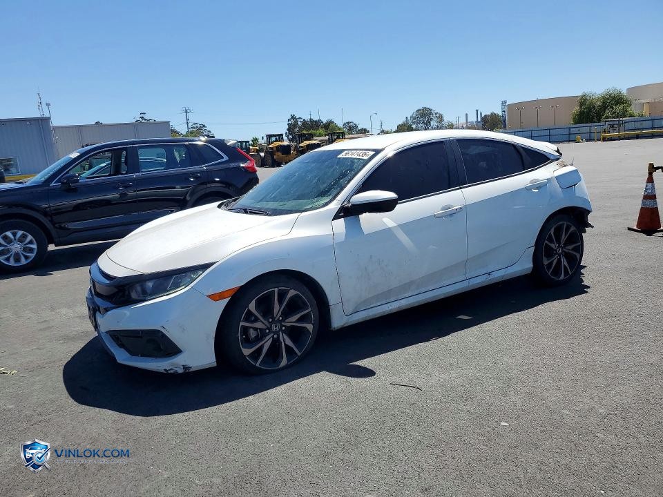 2021 HONDA CIVIC SPORT – Lot 56141436 auction photo