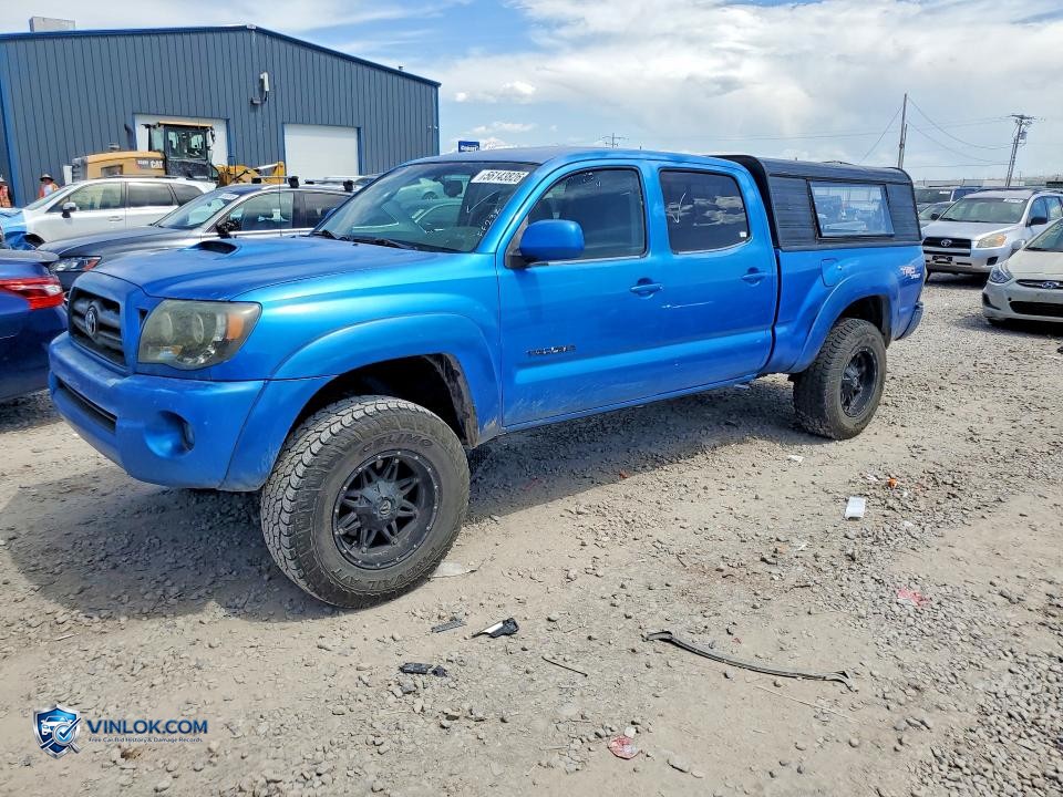 2005 TOYOTA TACOMA DOUBLE CAB LONG BED – Lot 56143826 auction photo