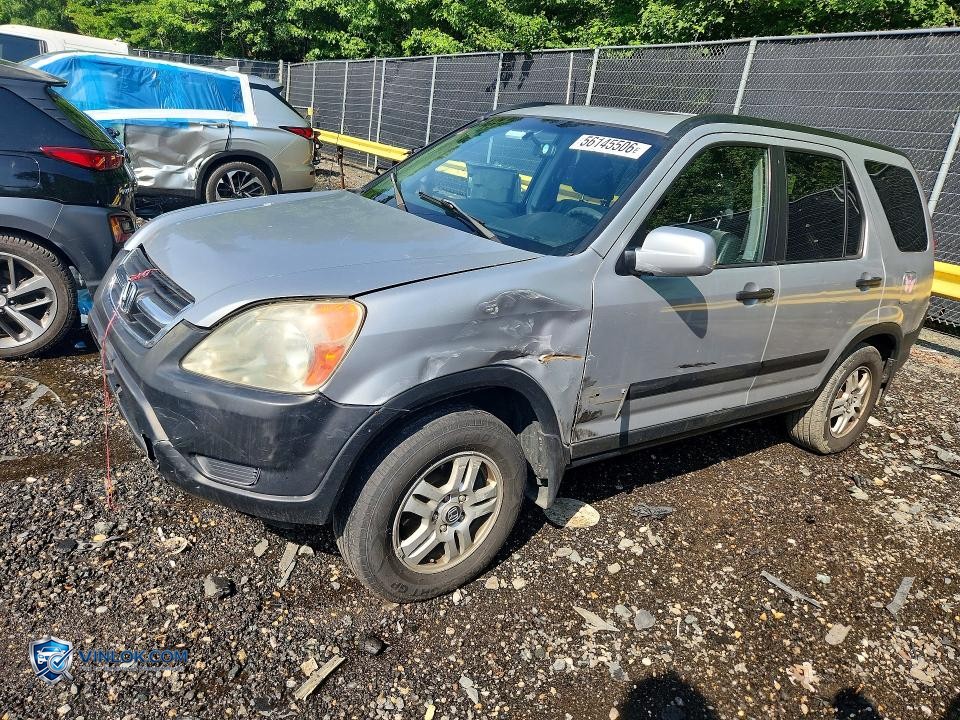 2003 HONDA CR-V EX – Lot 56145506 auction photo