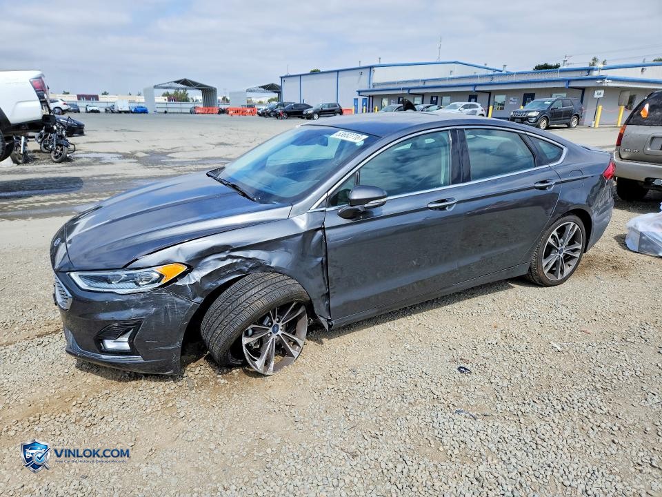 2019 FORD FUSION TITANIUM – Lot 56147246 auction photo
