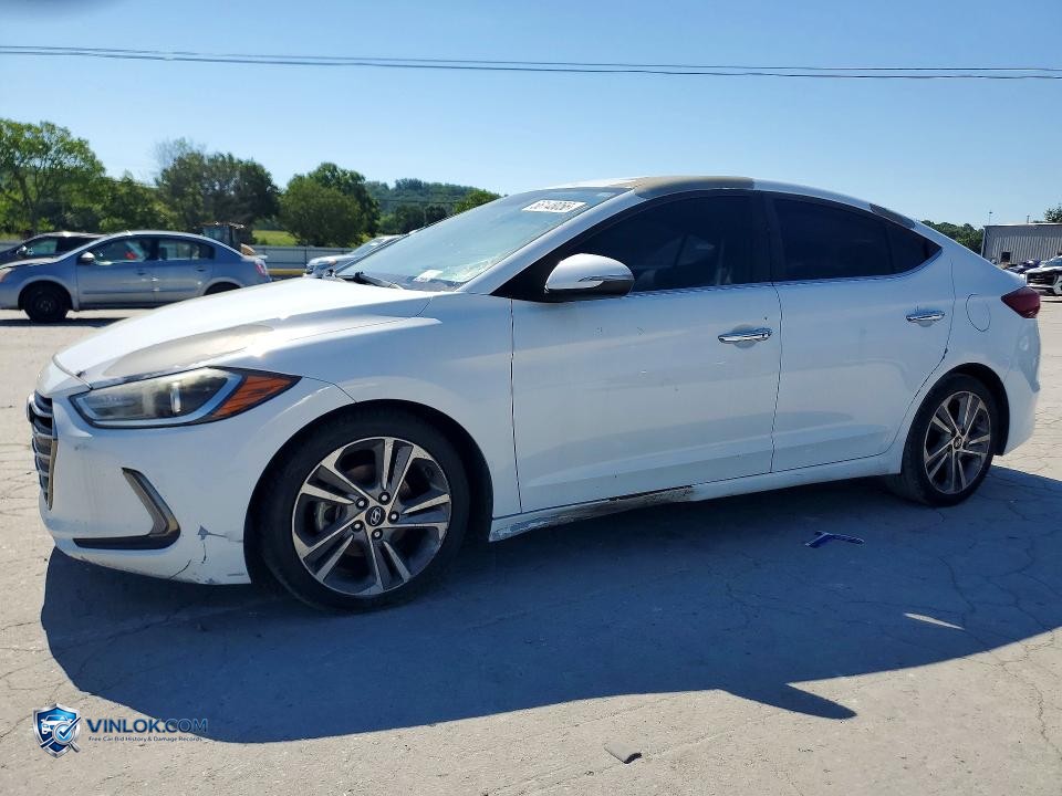 2017 HYUNDAI ELANTRA LIMITED – Lot 56148056 auction photo