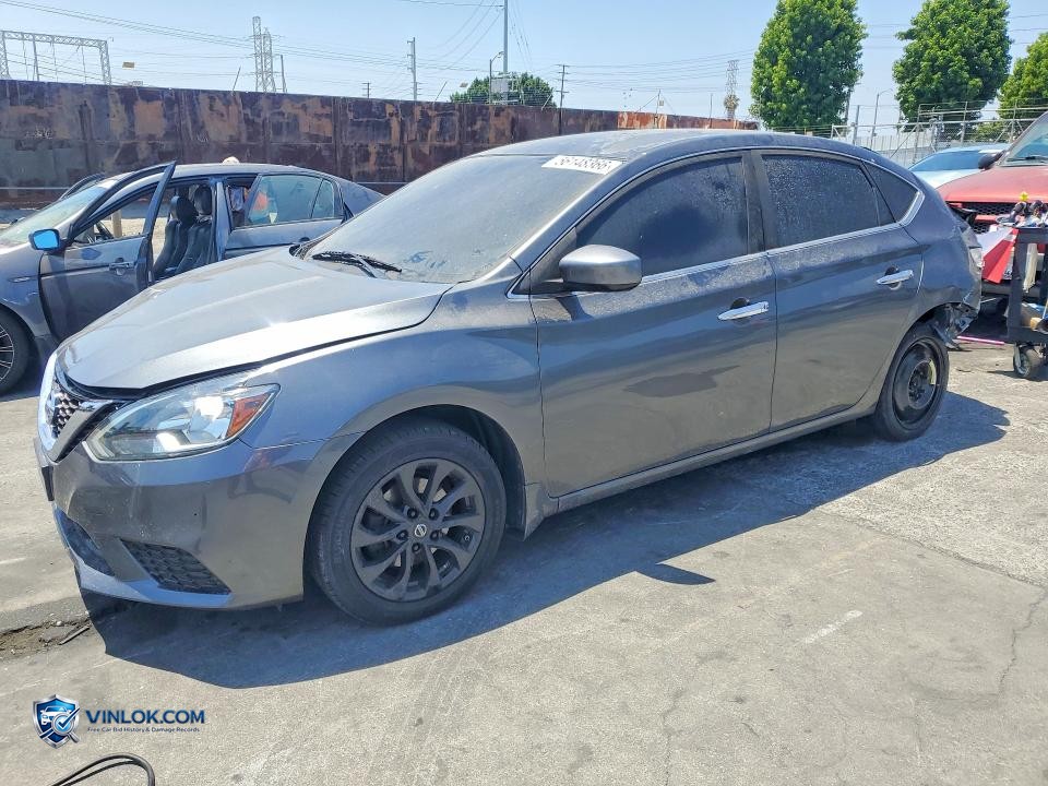 2019 NISSAN SENTRA S – Lot 56148366 auction photo