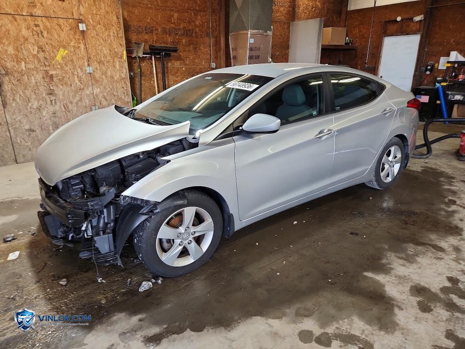 2013 HYUNDAI ELANTRA GLS – Lot 56148936 auction photo