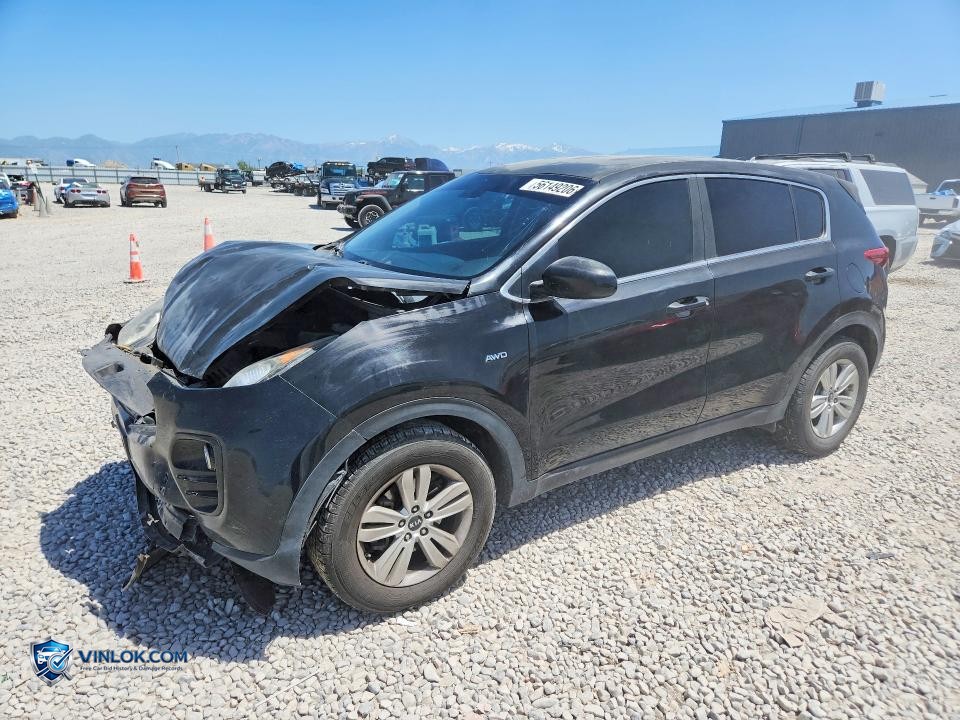 2017 KIA SPORTAGE LX – Lot 56149206 auction photo