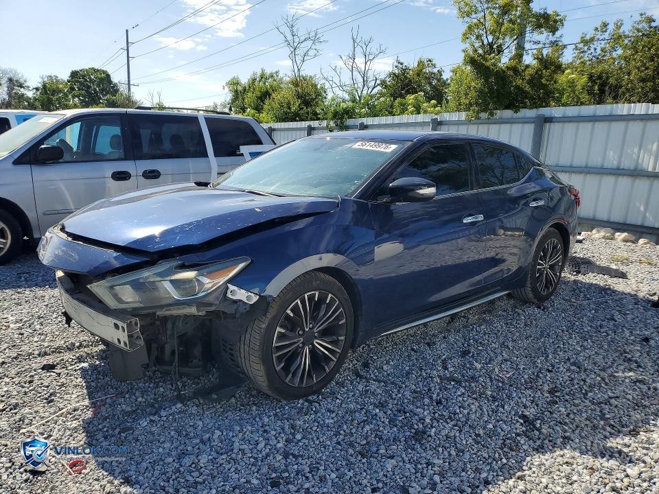 2017 NISSAN MAXIMA 3.5 SV – Lot 56149976 auction photo