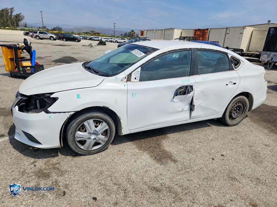 2016 NISSAN SENTRA S – Lot 56150016 auction photo