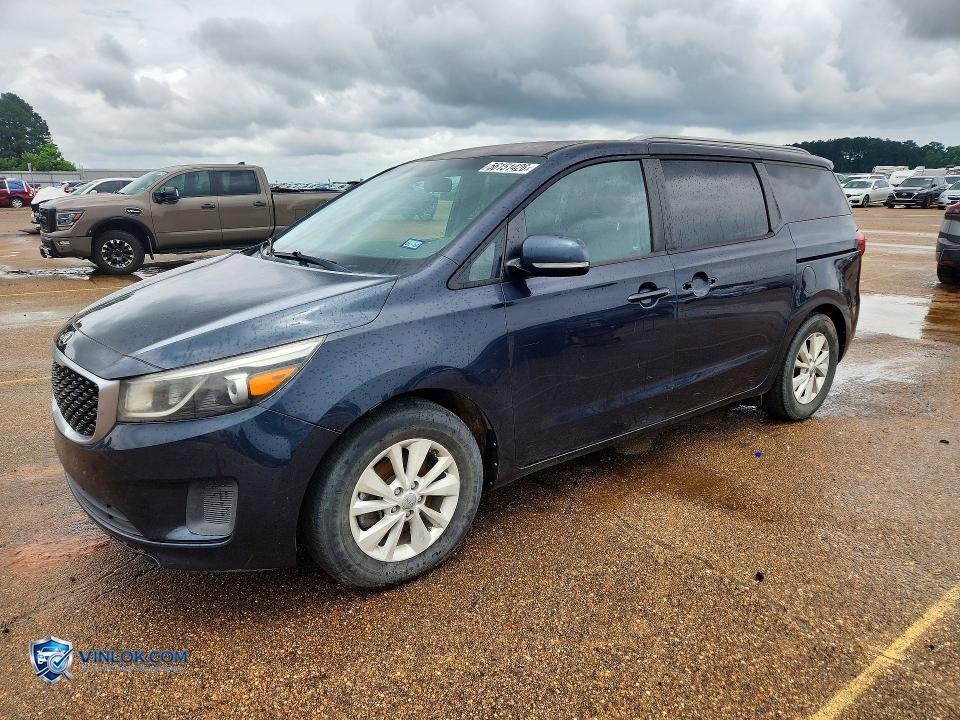 2015 KIA SEDONA LX – Lot 56151426 auction photo