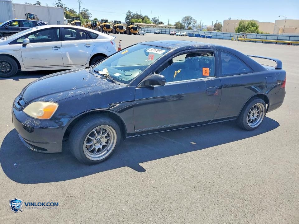 2002 HONDA CIVIC EX – Lot 56152656 auction photo