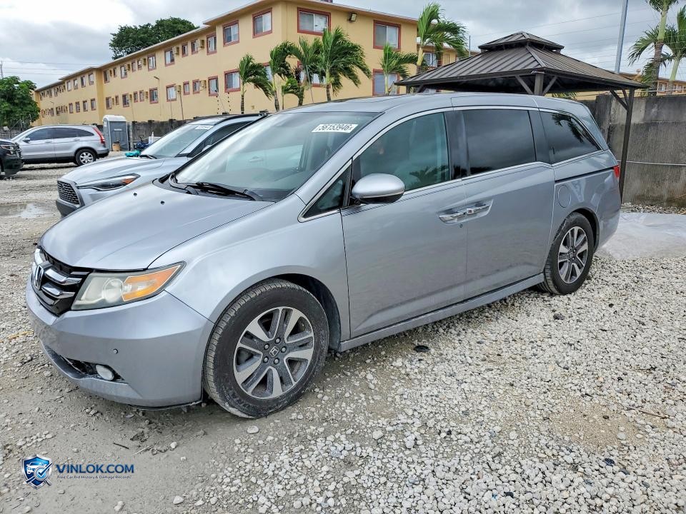 2016 HONDA ODYSSEY TOURING – Lot 56153946 auction photo