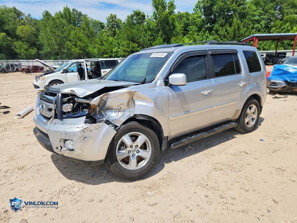 2011 HONDA PILOT EXL – Lot 56154156 auction photo