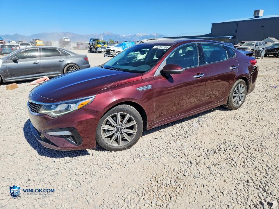 2019 KIA OPTIMA EX – Lot 56156106 auction photo