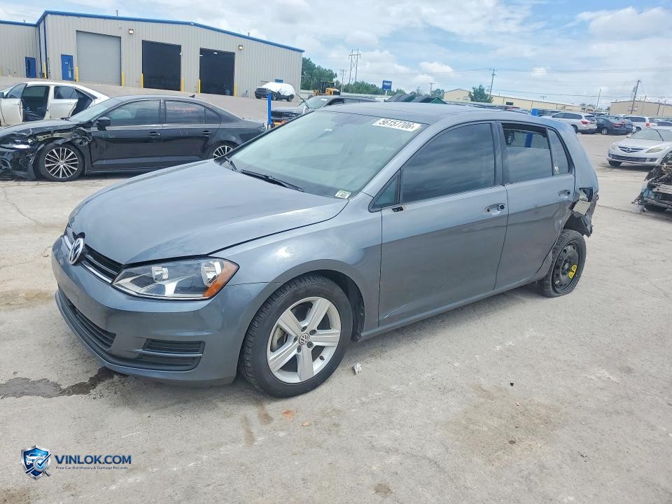 2017 VOLKSWAGEN GOLF S – Lot 56157706 auction photo