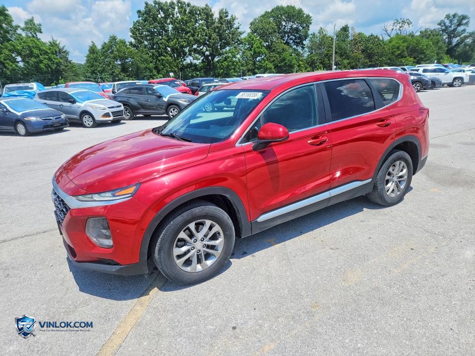 2019 HYUNDAI SANTA FE SE – Lot 56158356 auction photo