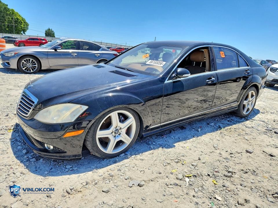 2007 MERCEDES-BENZ S 550 – Lot 56165056 auction photo