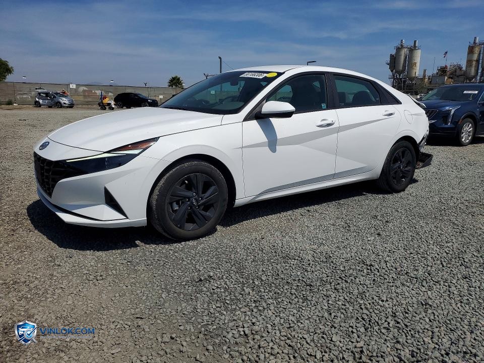 2023 HYUNDAI ELANTRA BLUE – Lot 56166306 auction photo