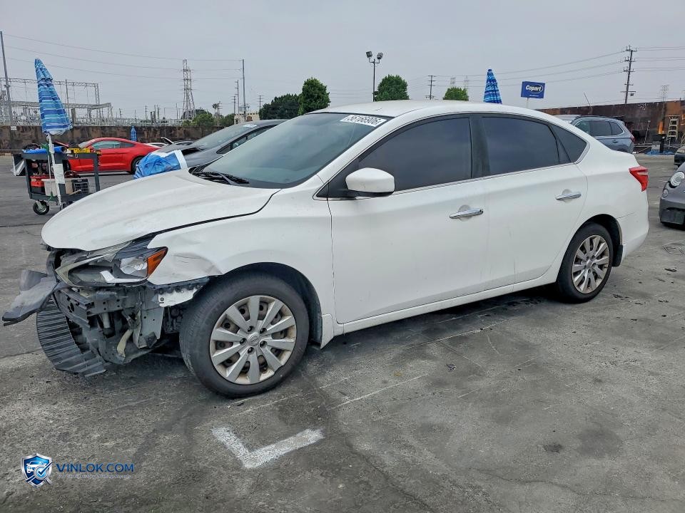 2017 NISSAN SENTRA S – Lot 56166906 auction photo