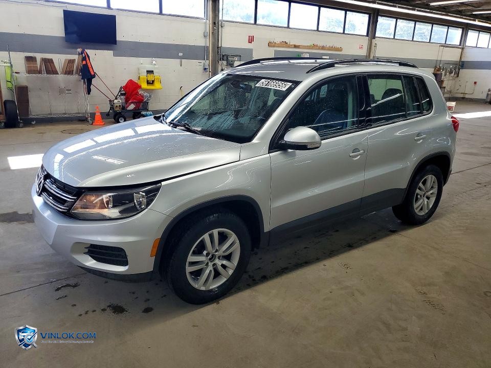 2017 VOLKSWAGEN TIGUAN S – Lot 56166956 auction photo