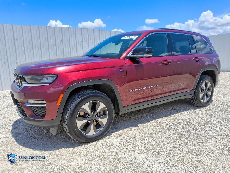 2024 JEEP GRAND CHEROKEE LIMITED 4XE – Lot 56168016 auction photo