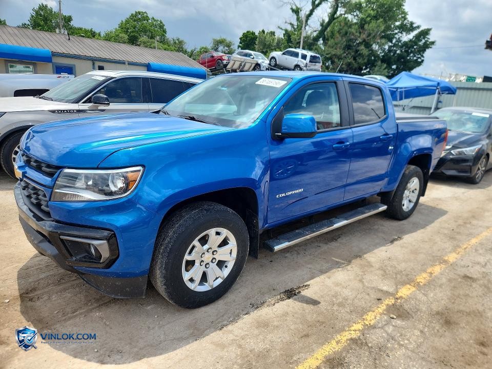 2021 CHEVROLET COLORADO LT – Lot 56169196 auction photo