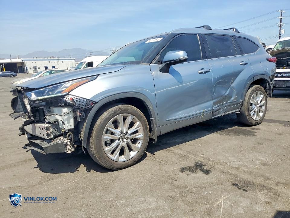 2022 TOYOTA HIGHLANDER LIMITED – Lot 56170616 auction photo