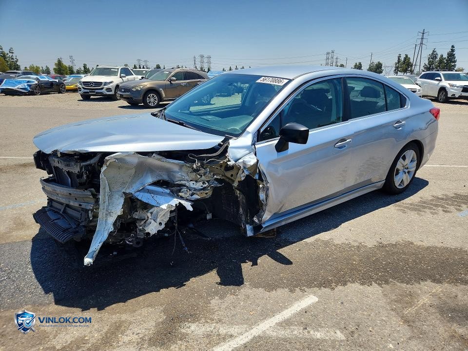 2015 SUBARU LEGACY 2.5I – Lot 56170886 auction photo